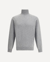 Turtleneck Sweater - GREY | Base Blu