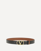 Cintura reversibile VLogo Signature - MULTICOLORE | Base Blu