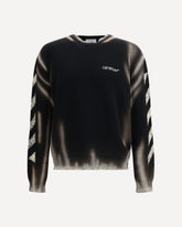 Diag Corrosion Sweater - BLACK | Base Blu