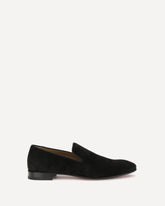 Dandelion suede Loafers - BLACK | Base Blu