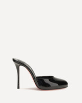 Dolly patent leather Mules - BLACK | Base Blu