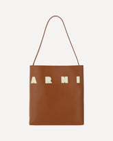 Leather Tote Bag - BROWN | Base Blu