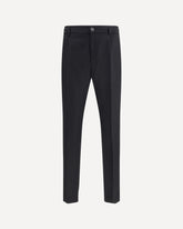Virgin wool Pants - BLACK | Base Blu
