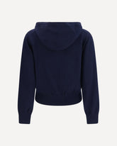 Kenzo Eiffel Tower Design wool Hoodie - BLUE | Base Blu