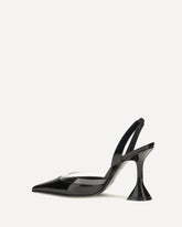 Lara Slingback Sandals - BLACK | Base Blu