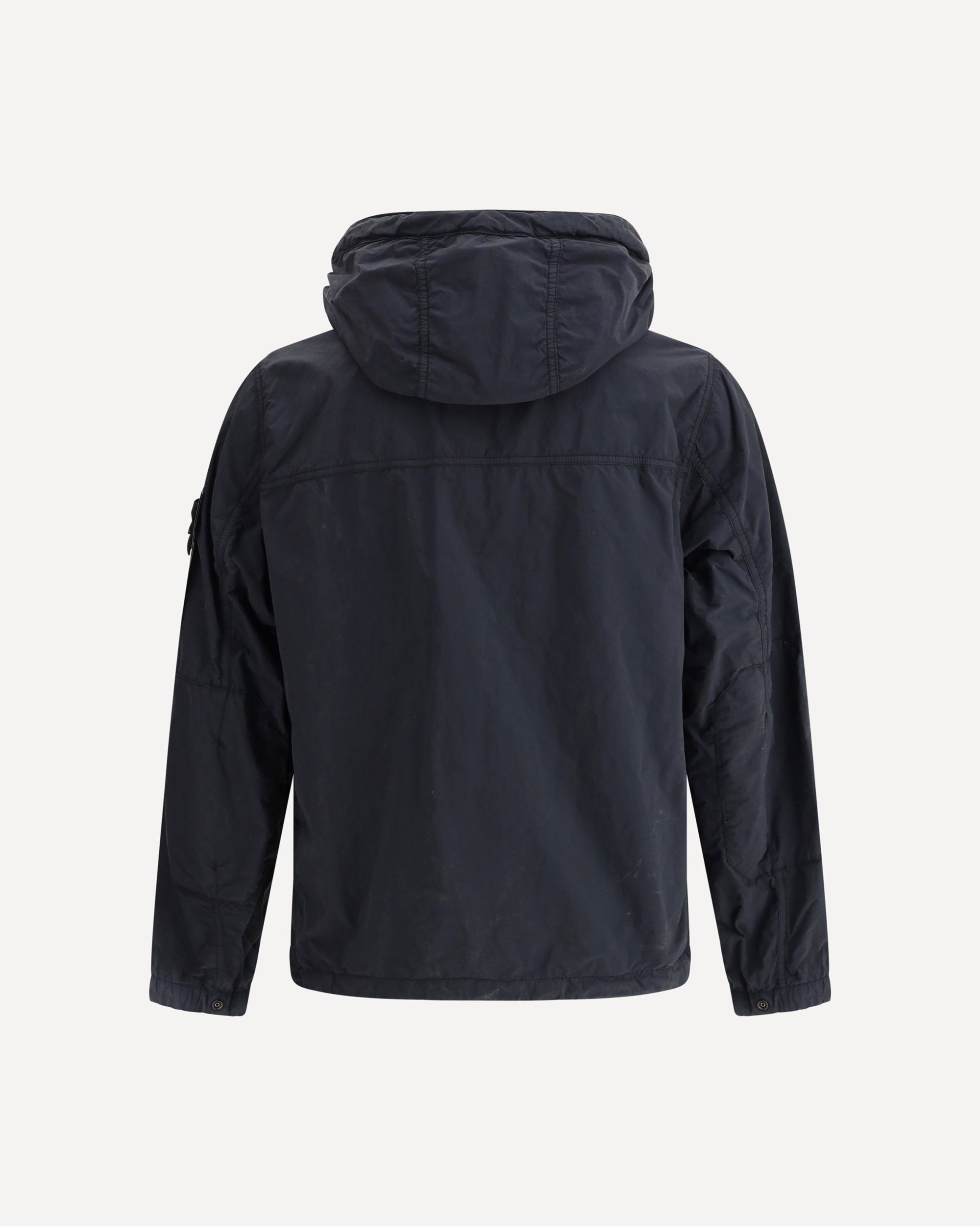 STONE ISLAND Lightweight parka Jacket BLACK | Base Blu