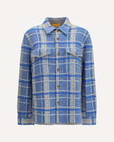 Camicia Maglione in cashmere - MULTICOLORE | Base Blu