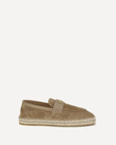 Suede Espadrilles - BEIGE | Base Blu