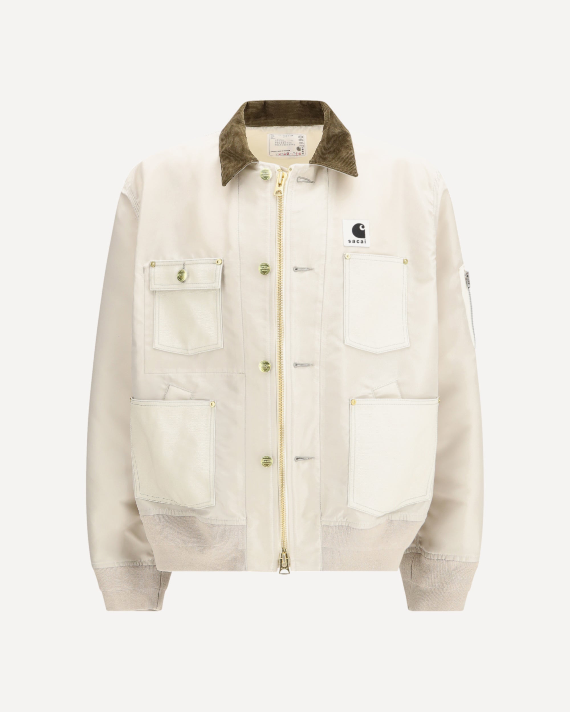SACAI Sacai x Carhartt WIP Nylon Twill Jacket BEIGE | Base Blu