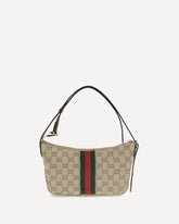 Small Lunetta Shoulder Bag - BEIGE | Base Blu