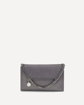 Mini Falabella Shoulder Bag - GREY | Base Blu