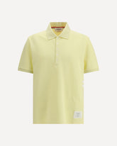 Maglia Polo con iconiche bande - GIALLO | Base Blu