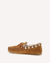 Fitza suede Loafers - BROWN | Base Blu