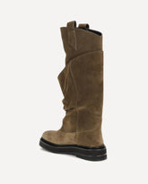La Passeggiata suede Boots - BROWN | Base Blu