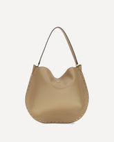 Oskan Hobo Shoulder Bag - BEIGE | Base Blu