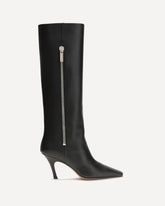 Stivali Mona Boot 80 in pelle  - NERO | Base Blu