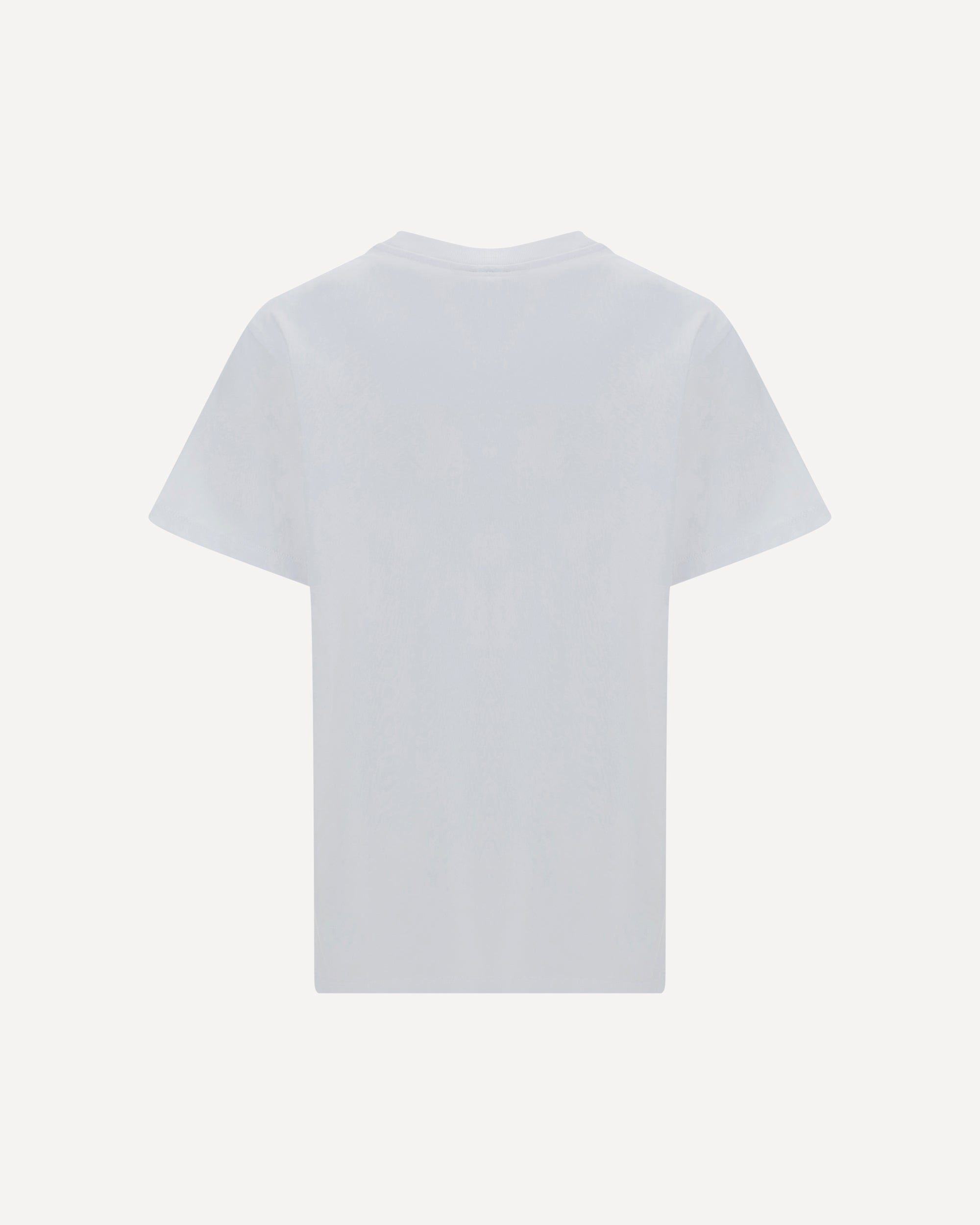 GANNI Cherry relaxed T-shirt WHITE | Base Blu