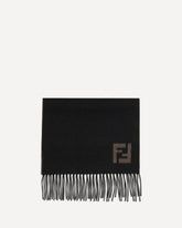 Sciarpa in misto lana  - NERO | Base Blu