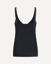 Top con monili - NERO | Base Blu