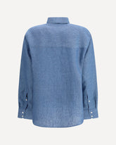 Linen Shirt - BLUE | Base Blu