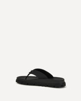 Infradito con logo - NERO | Base Blu