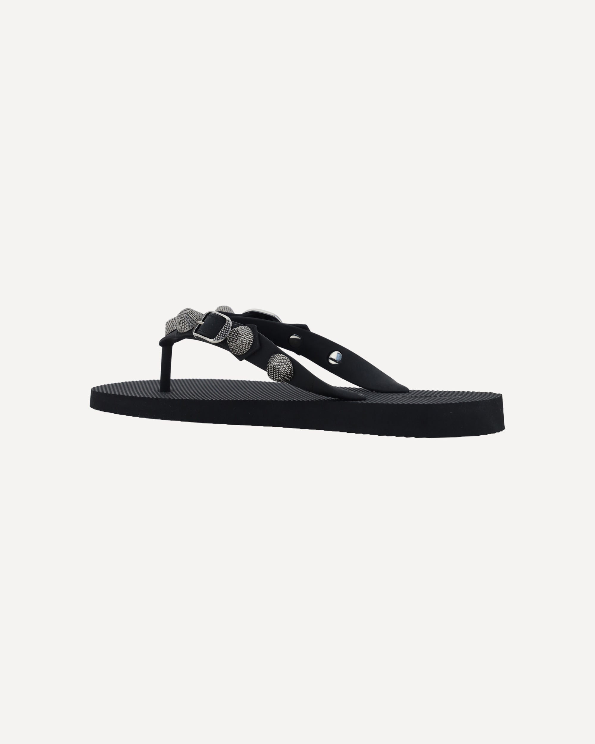 BALENCIAGA Cagole Sandals BLACK | Base Blu