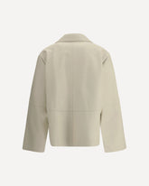 Leather Pyjama Blouse - CREAM | Base Blu