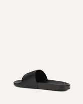 Basile Rubber Slippers - BLACK | Base Blu
