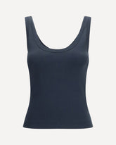 Cotton Tank Top - BLUE | Base Blu