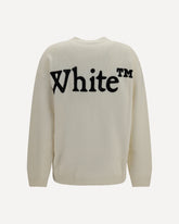 Maglione girocollo Bookish Shared - CREMA  | Base Blu