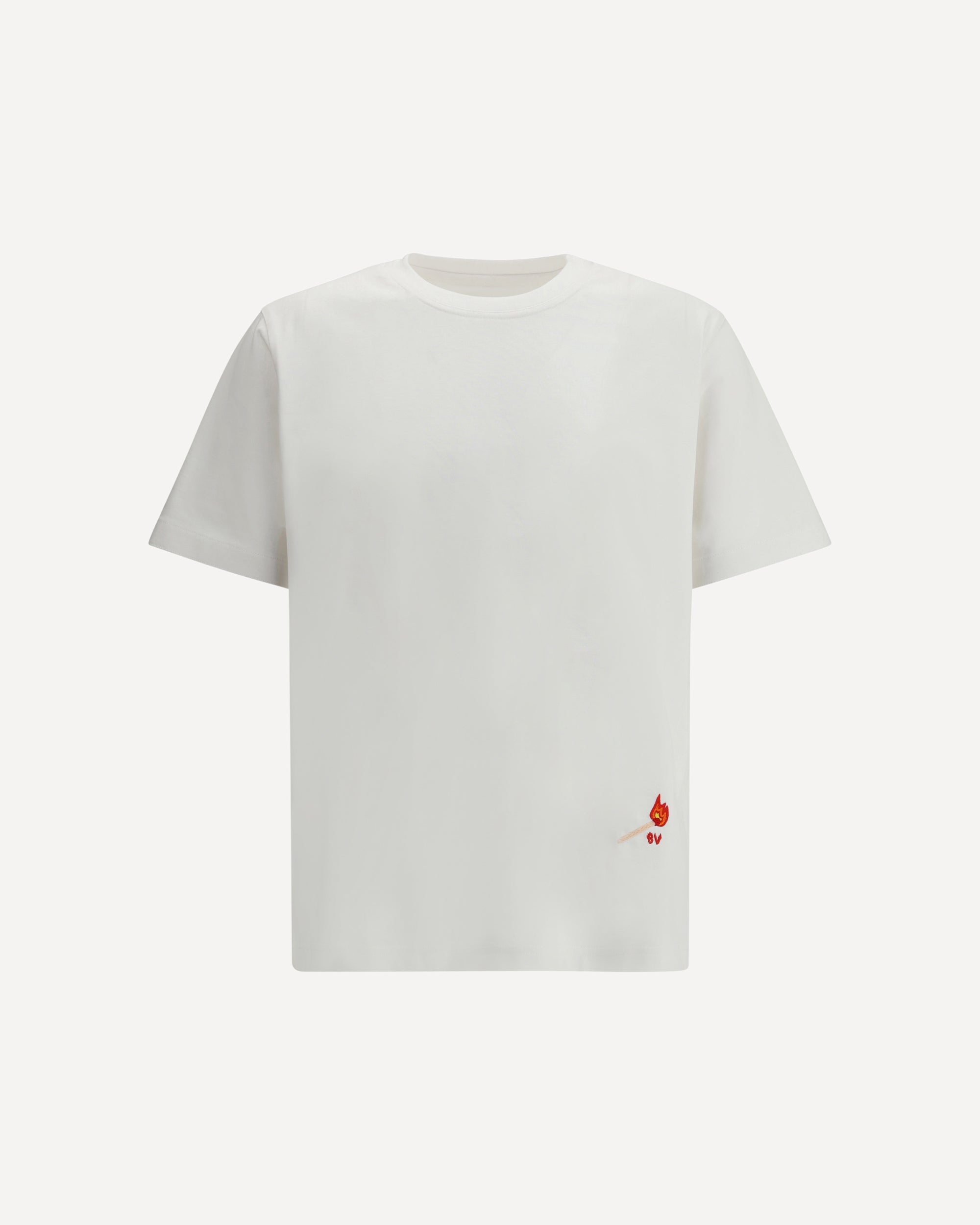 BOTTEGA VENETA T-Shirt with matchstick WHITE | Base Blu