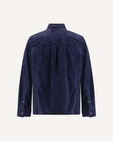 Suede Shirt - BLUE | Base Blu