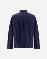 Suede Shirt - BLUE | Base Blu
