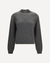 Maglione girocollo La Maille in cachemire - GRIGIO | Base Blu