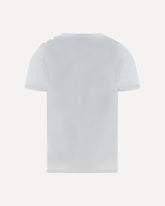 Logoed T-Shirt - WHITE | Base Blu