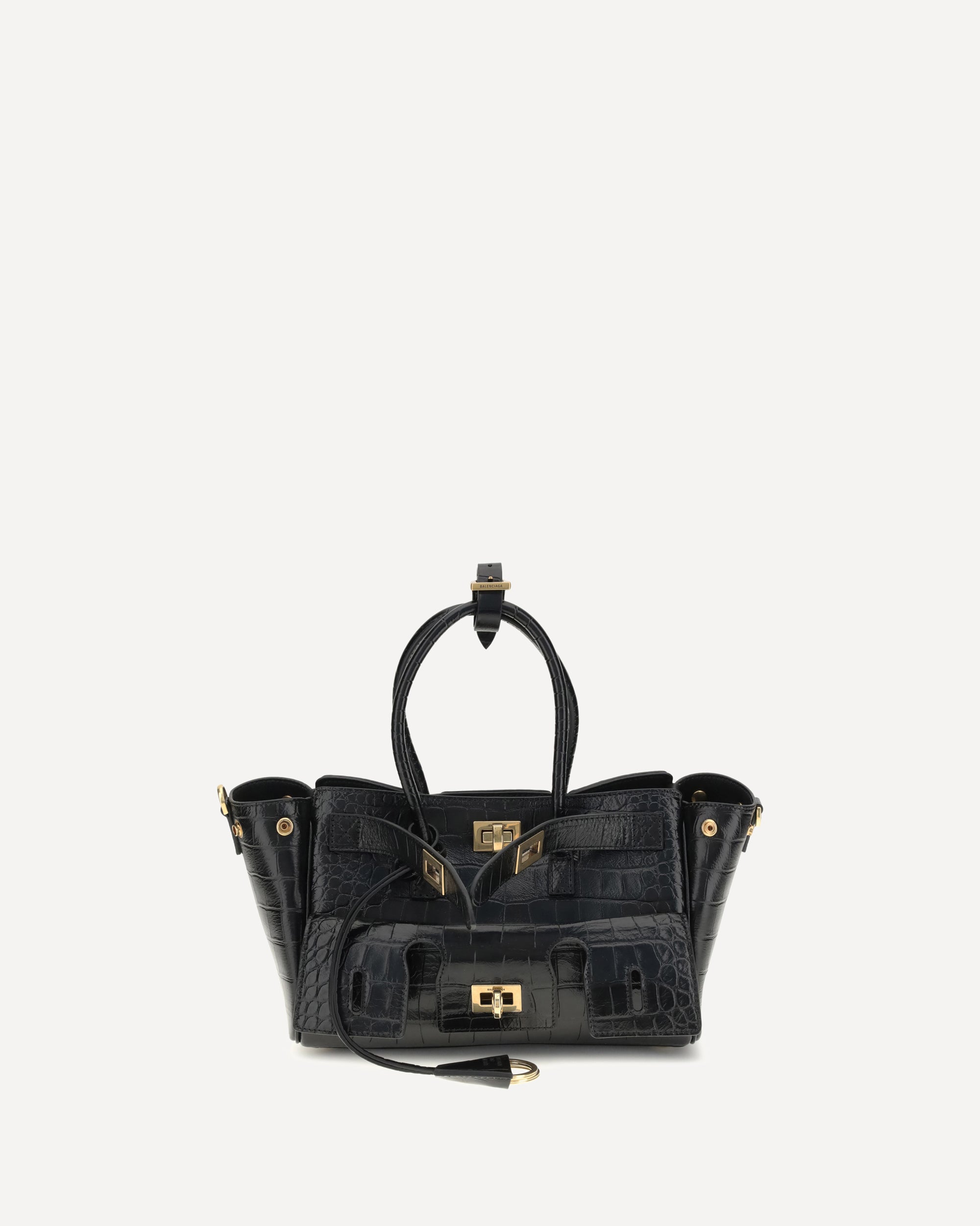BALENCIAGA Bel Air mini Shoulder Bag GREEN | Base Blu