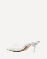 Alexa slip-on Sandals - SILVER | Base Blu