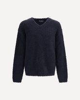 Alpaca blend Pullover - BLUE | Base Blu
