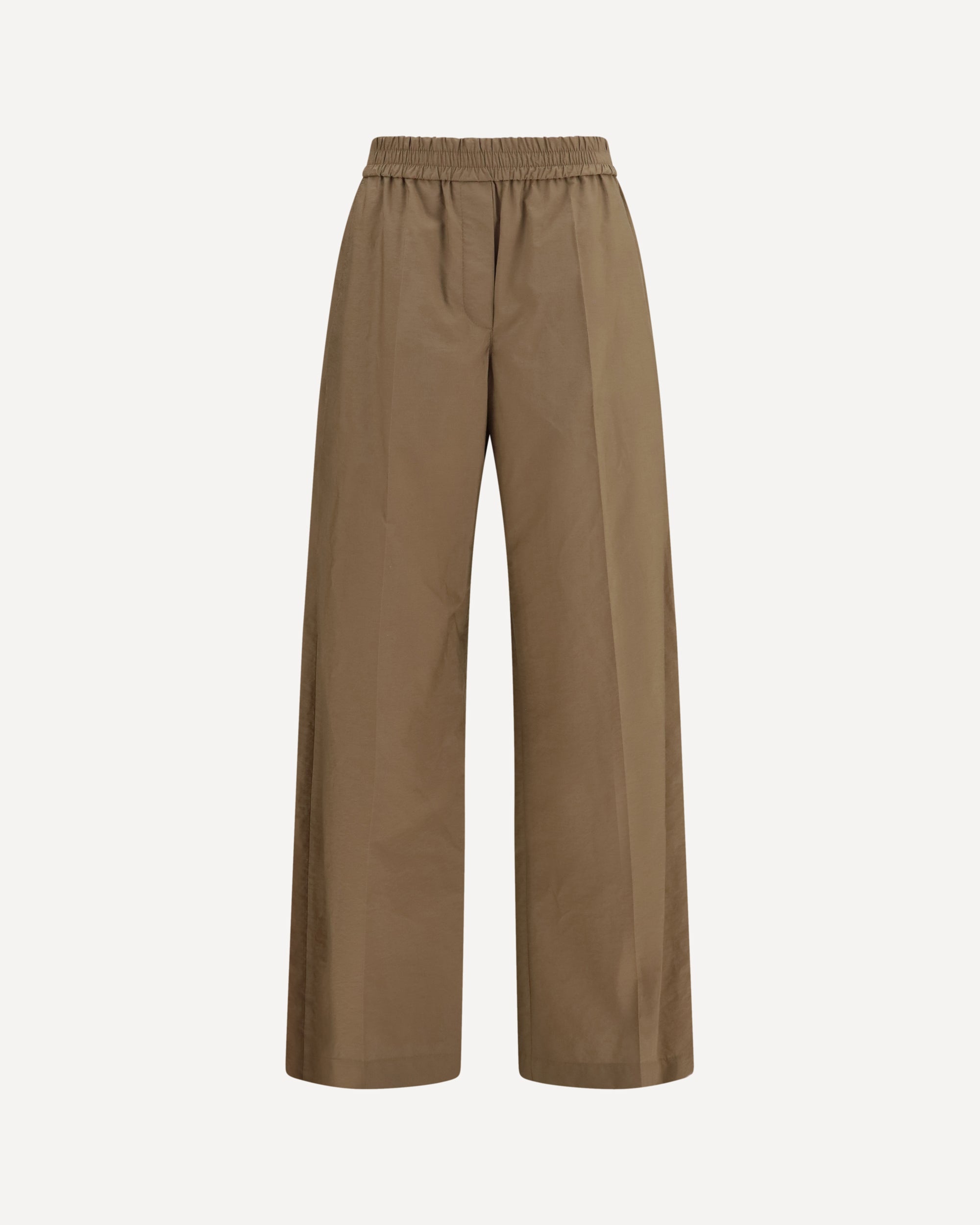 BRUNELLO CUCINELLI カジュアルパンツ BRUNELLO CUCINELLI Pants with elasticated waist BROWN | Base Blu