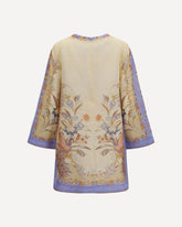 Indra floral tunic Dress - MULTICOLOUR | Base Blu