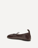 Rosalind Ballerinas - BROWN | Base Blu
