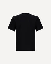 Ribbed crew-neck T-Shirt - BLACK | Base Blu