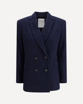 Double-Breasted Blazer - BLUE | Base Blu