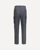 Linen and cotton Pants - GREY | Base Blu