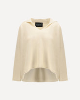 Sweater with polo collar - BEIGE | Base Blu