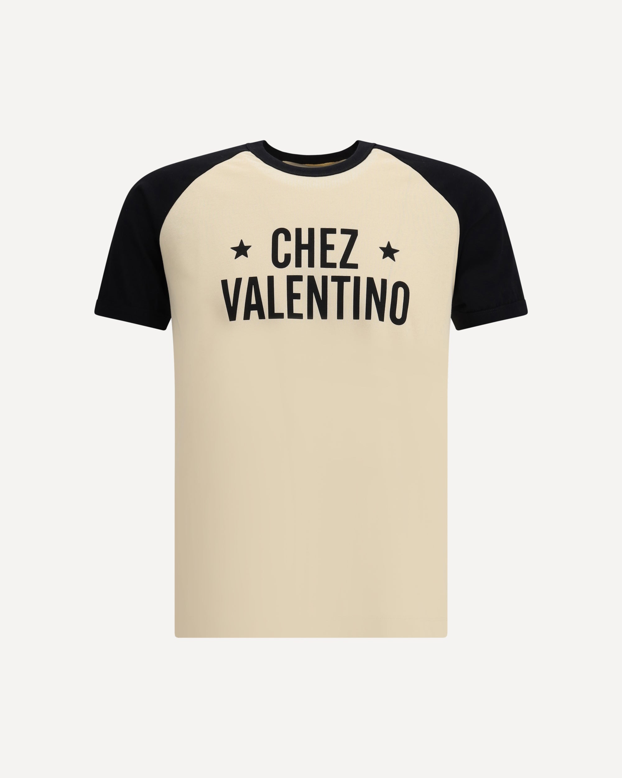 VALENTINO Chez Valentino T-Shirt CREAM | Base Blu