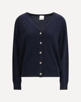 Cashmere Cardigan - BLUE | Base Blu