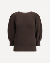 Merino wool Sweater - BROWN | Base Blu