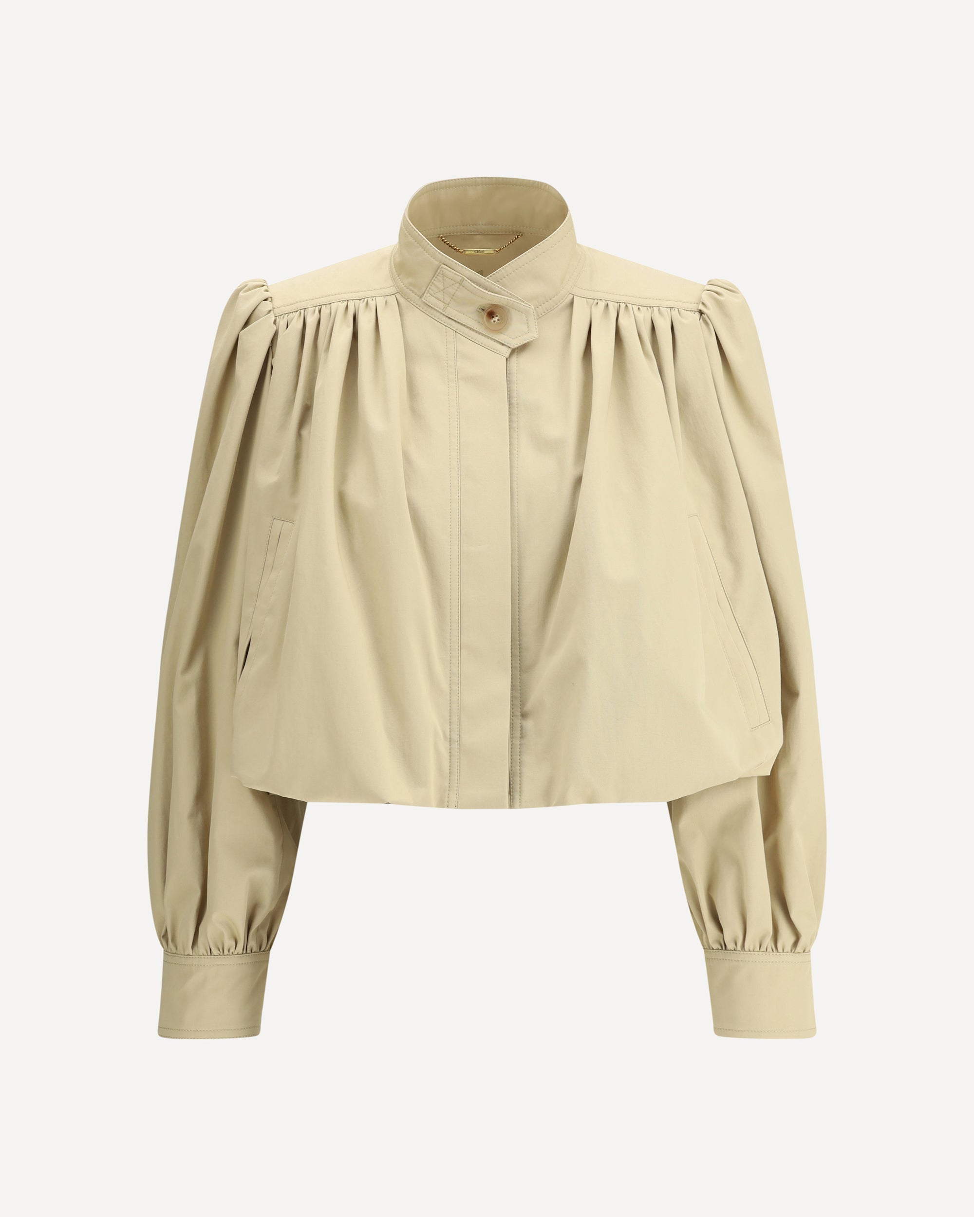 CHLOÉ Cropped Jacket BEIGE | Base Blu