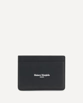 Portacarte in pelle - NERO | Base Blu